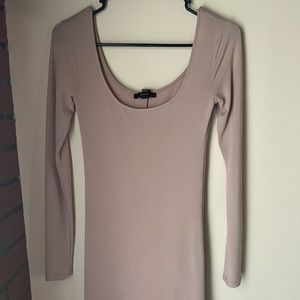 Long jumpsuit nude only worn once.